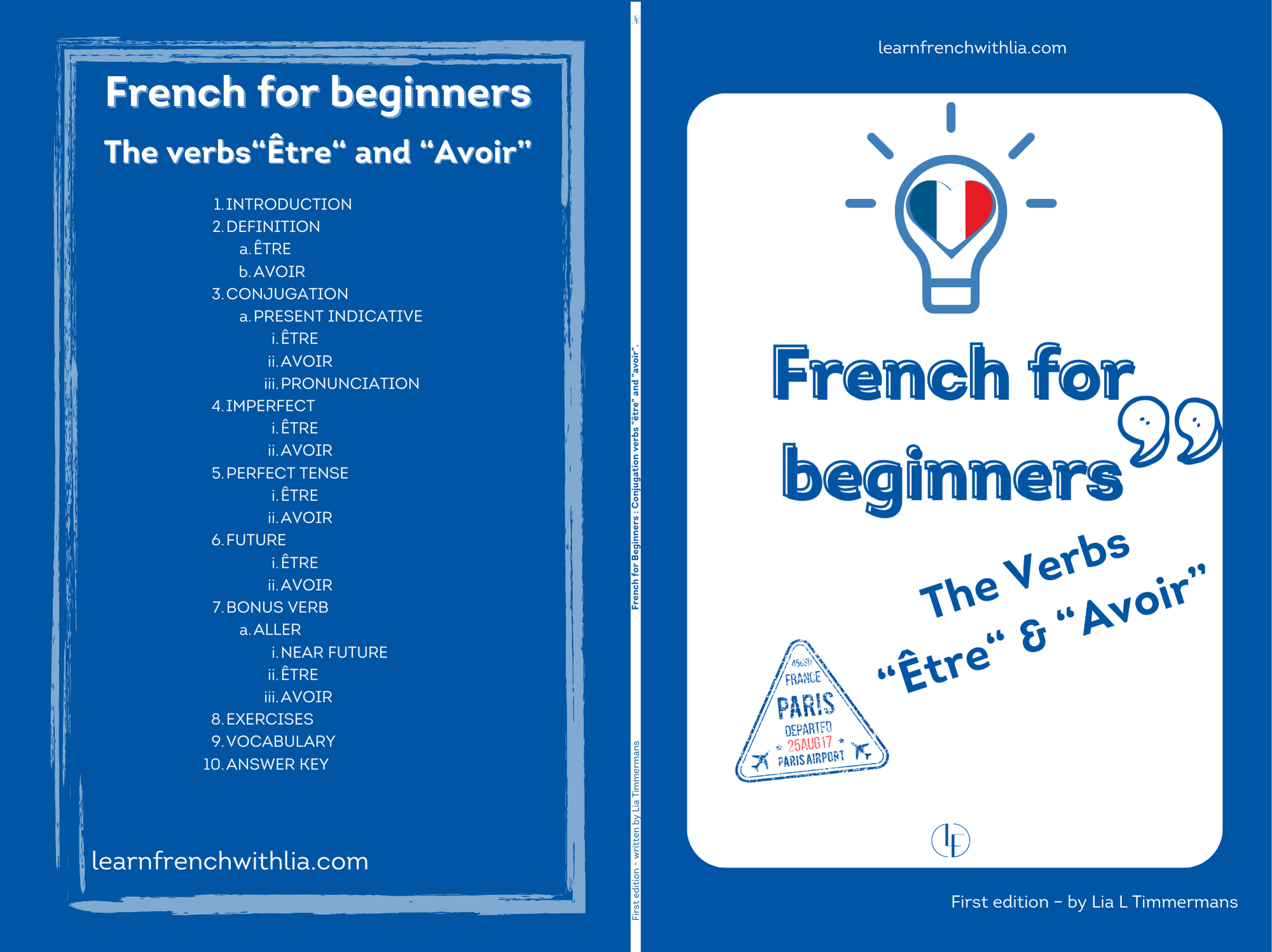 Cover of French for Beginners: The Verbs 'Être et Avoir'